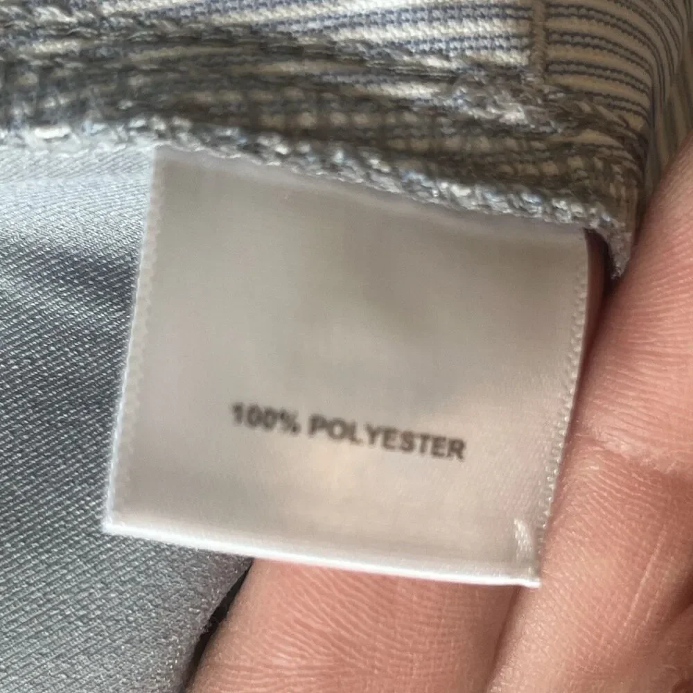 Peter Millar Men's *33 X 30* Light Gray Crown Sport Raleigh Performance Trouser